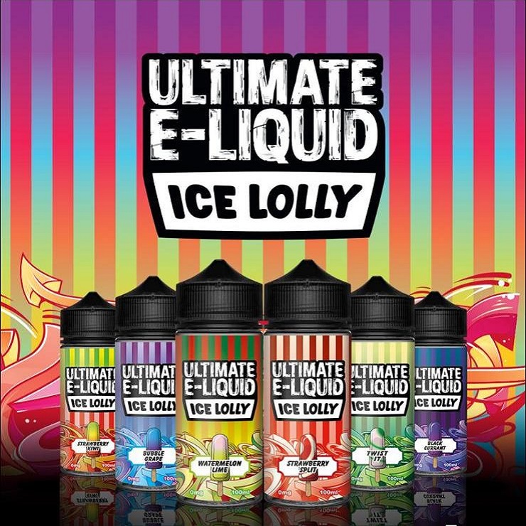 Ultimate E-Liquid Ice Lolly 100ml Shortfills | Preview | Vape.co.uk