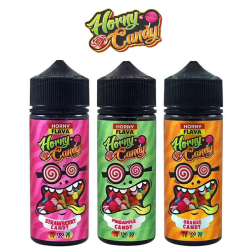 Horny Candy ml E Liquid Shortfill bottle