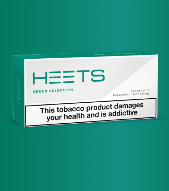 Heets Turquoise Selection Tobacco Sticks, Heets