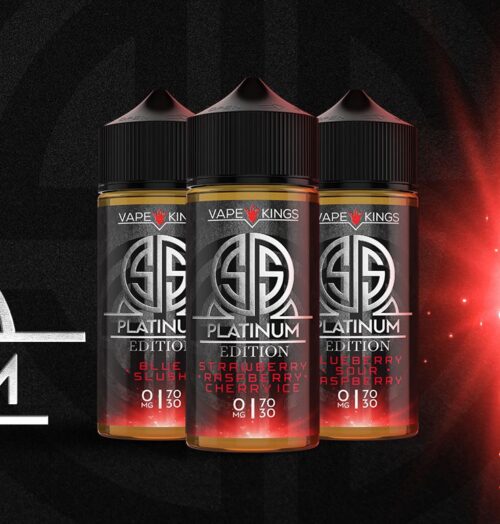 Vape King Platinum 120ml Shortfill E-Liquid