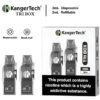 KangerTech Tri Box Refillable Pods - 2ml - 0.9Ω Mesh 2pcs/pack