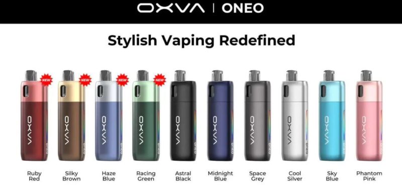 Oxva One Pod Kit - Stylish Colours